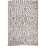 Dywan Express New Outdoor 60 x 100 cm heksagon szary
