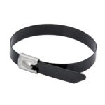 Stalowe opaski zaciskowe powlekane 4,6 x 290 mm 20 sztuk