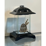 Znicz kapliczka pisanka 25 x 16 cm złoty