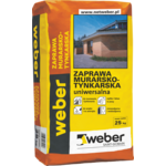 Zaprawa murarsko-tynkarska 25 kg WEBER