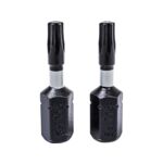 Końcówki wkrętakowe udarowe Torx T15 x 25 mm, 2 szt.