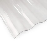 Płyta PC fala 76/18, 900 x 2000/0,5mm - bezbarwna