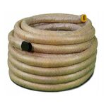 Rura drenarska PVC fi 100 mm w otulinie z PP 50 mb