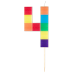 Świeczka urodzinowa 4 klocki