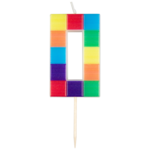 Świeczka urodzinowa 0 klocki