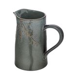 Dzbanek ceramiczny 1040 ml zielono-brązowy