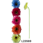 Gerbera gałązka 49 cm mix