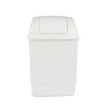 Kosz na śmieci klip 12 l biały