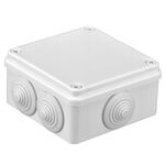 Puszka odgałęźna natynkowa z dławicami IP55 100 x 100 x 50 mm