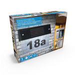 Tabliczka adresowa solarna 22 x 16,5 x 5 cm