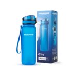 Butelka filtrująca City 800 ml niebieska