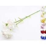 Gałązka goździka 3 kwiaty 50 cm mix