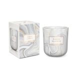 Świeca zapachowa w szkle Marble 12 sztuk