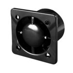 Korpus wentylatora SYSTEM+ Silent 100 mm czarny