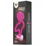 Neon na podstawce LED flaming różowy FSNE01 forever light