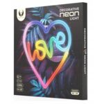Neon LED RGB love w sercu FLRN02 + pilot forever light