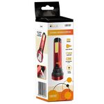 Latarka akumulatorowa aluminiowa 3 W COB + LED LB0187 libox