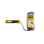 Wałek malarski do gładzi szpachlowych z rączką 2K szary 18 cm Ø48 mm runo 16 mm Hardy