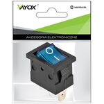 Przełącznik MK1011 podświetlenie niebieski 230 V PRK0120C vayox