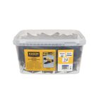 Zestaw do poziomowania płytek w wiaderku: Klipsy fuga 1,5 mm płytki 3-16 mm 100 sztuk + kliny 50 sztuk Hardy