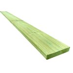 Deska tarasowa sosnowa suszona ryflowana zielona 240 cm