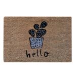 wycieraczka gumowo-kokosowa TUCAN 40 x 60 CM wz10