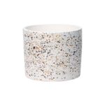 Osłonka ceramiczna Prado 12,5 cm biały - lastryko