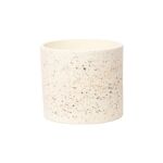 Osłonka ceramiczna Prado 12,5 cm kremowy - lastryko