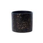 Osłonka ceramiczna Prado 12,5 cm czarny - lastryko