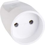 Gniazdo przenośne 1-krotne b / u białe Schneider-Electric
