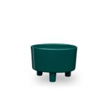Osłonka ceramiczna Piso 14 cm zielony