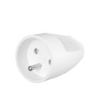 Gniazdo przenośne 1-krotne z / u białe Schneider-Electric