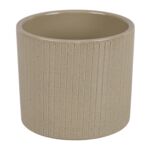 Osłonka cylinder Verical 13 cm beżowy