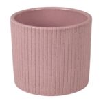 Osłonka cylinder Verical 17 cm różowy