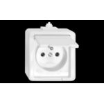 Gniazdo pojedyncze z uziemieniem GNT16J + Z JANTAR