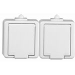 Gniazdo podwójne z uziemieniem GNT6J + Z JANTAR