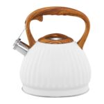 Czajnik na indukcję Curly 2,5 l kremowy AMBITION