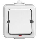 Wyłącznik pojedynczy z podświetleniem WNT - 1JS JANTAR