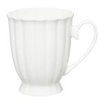 Kubek Curly 310 ml biały