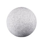 Oprawa ogrodowa kula Stono E27 39 cm IP65 szary