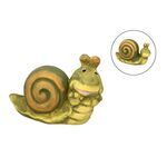 Figura ogrodowa ślimak 19 cm