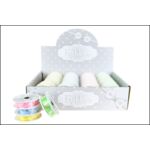 Wstążka dekoracyjna 1,5 x 450 cm mix