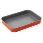Brytfanna aluminiowa prostokątna Chili 25 x 35 cm czerwony
