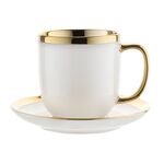 Filiżanka ze spodkiem Berlotti 320 ml biały