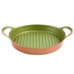 Brytfanna aluminiowa okrągła Forest Grill 28 cm czerwony