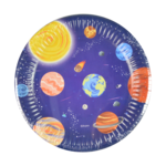 Talerz papierowy Galaxy 8 sztuk