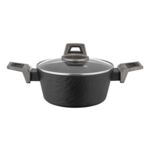 Garnek aluminiowy Japandi z pokrywką 20 cm 1,9 l