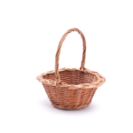 Koszyk wiklinowy wielkanocny 28 x 23 x 24 cm brązowy