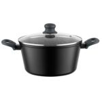 Garnek aluminiowy Virgo z pokrywką 28 cm 6,1 l