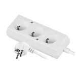 Przedłużacz z trzykrotnym gniazdem i uziemieniem PS-370 1,5 m + Z JONEX